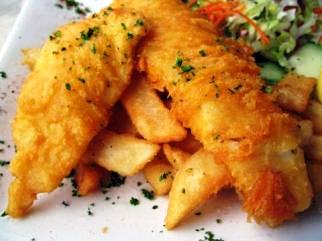 wedding fish and chips